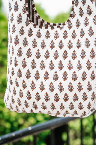 Mocha Patchwork Shoulder bag - Neutral