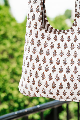 Mocha Patchwork Shoulder bag - Neutral