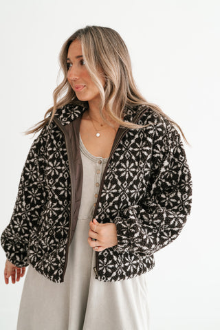 Frosted Mornings Fleece Zip-Up