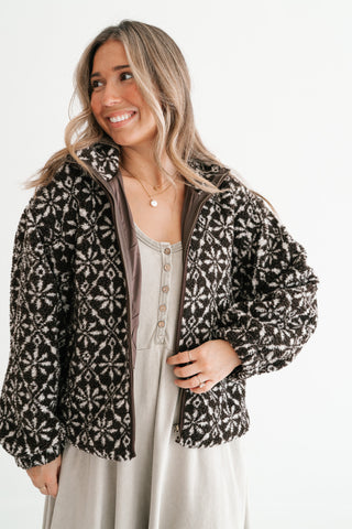 Frosted Mornings Fleece Zip-Up