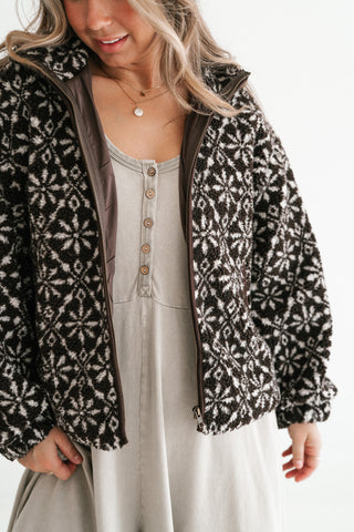 Frosted Mornings Fleece Zip-Up