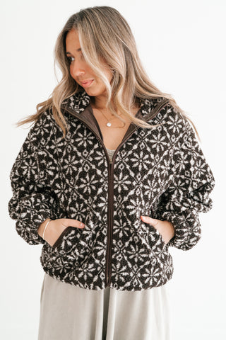 Frosted Mornings Fleece Zip-Up