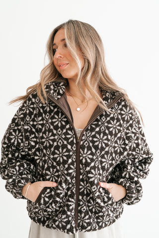 Frosted Mornings Fleece Zip-Up