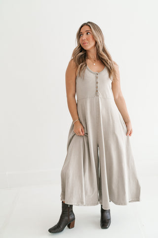 Desert Dusk Wide-Leg Jumpsuit