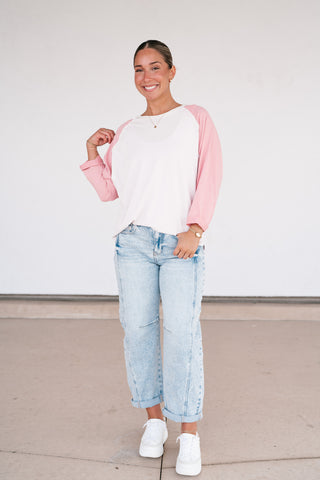 Blush & Balance Top