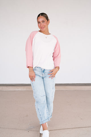 Blush & Balance Top