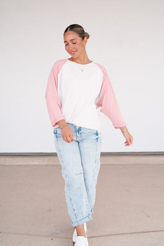 Blush & Balance Top