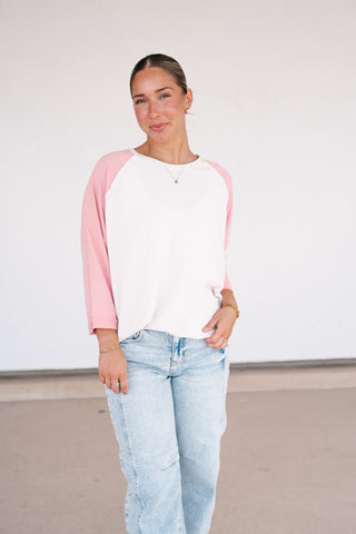 Blush & Balance Top