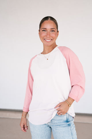 Blush & Balance Top