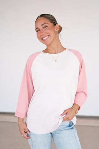 Blush & Balance Top