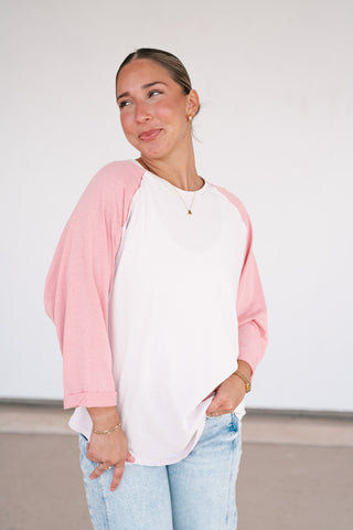 Blush & Balance Top