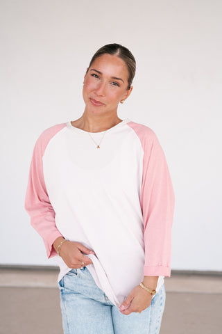 Blush & Balance Top