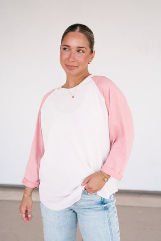 Blush & Balance Top