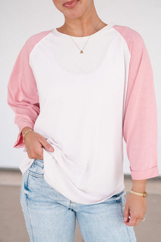 Blush & Balance Top