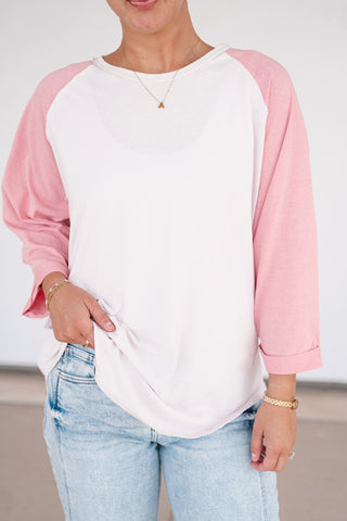 Blush & Balance Top