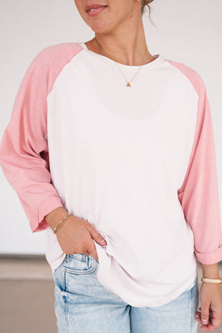 Blush & Balance Top