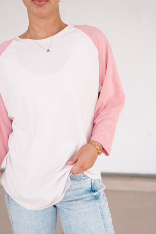 Blush & Balance Top