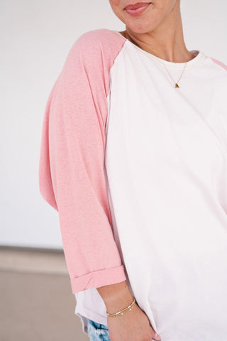 Blush & Balance Top