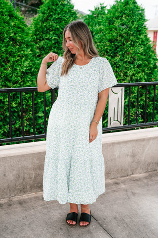 Bloomlight Tiered Maxi Dress