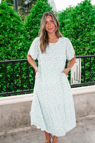 Bloomlight Tiered Maxi Dress