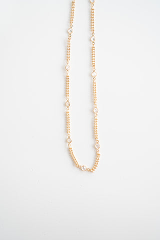 Crystal Droplet Necklace