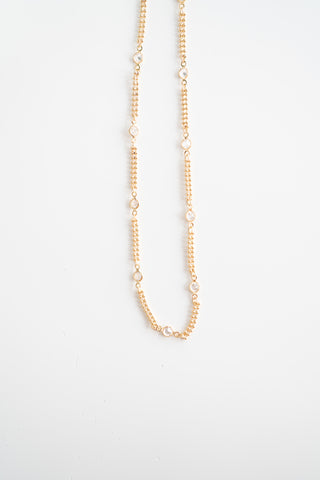 Crystal Droplet Necklace