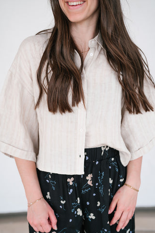 Clean Slate Collared Button Up