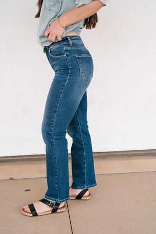 Risen Cityscape High Rise Straight Jean