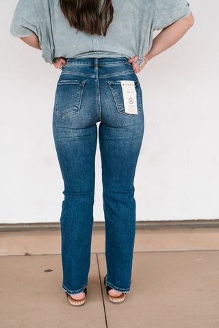 Risen Cityscape High Rise Straight Jean