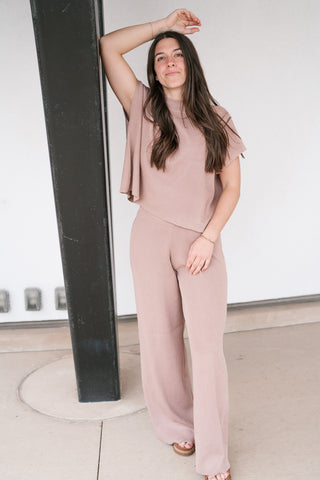 Neutral Form Ribbed Set - Bottom
