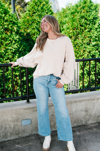 Everyday Essential Knit Sweater Top