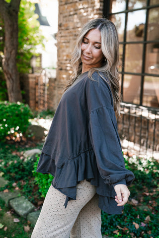 Weekend Layers Peplum Top