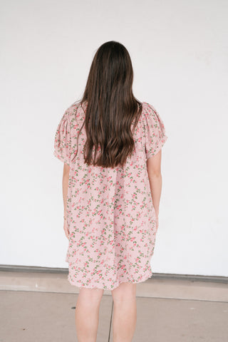 Morning Dawn Floral Mini Dress