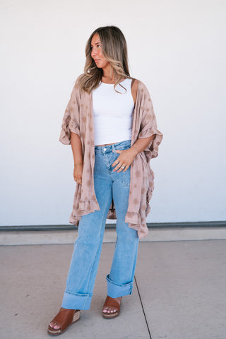Enchanted Daisy Ruffle Kimono