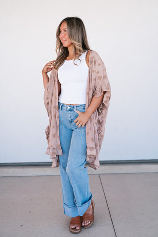 Enchanted Daisy Ruffle Kimono