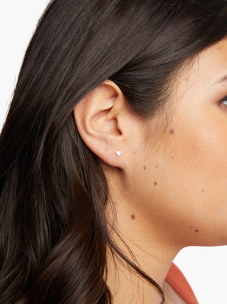 Able Mini Heart Studs
