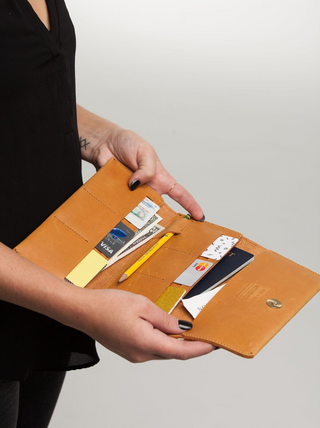 Able Debre Wallet - Cognac