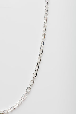 Able Textured Chain Necklace