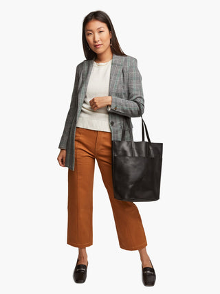 Able Selam Magazine Tote - Black