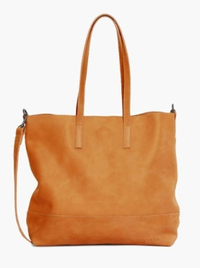 Able Abera Crossbody Tote - Cognac