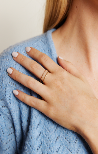Able Sparkle Infinity Ring