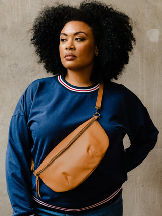 ABLE Berkeley Belt Bag - Cognac