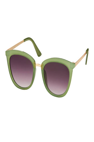 Jade Cat Eye Sunglasses