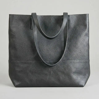 ABLE Mamuye Classic Tote - Pebbled Black