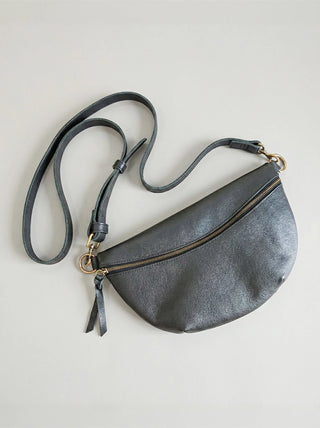 ABLE Berkeley Bag: Pebbled Black