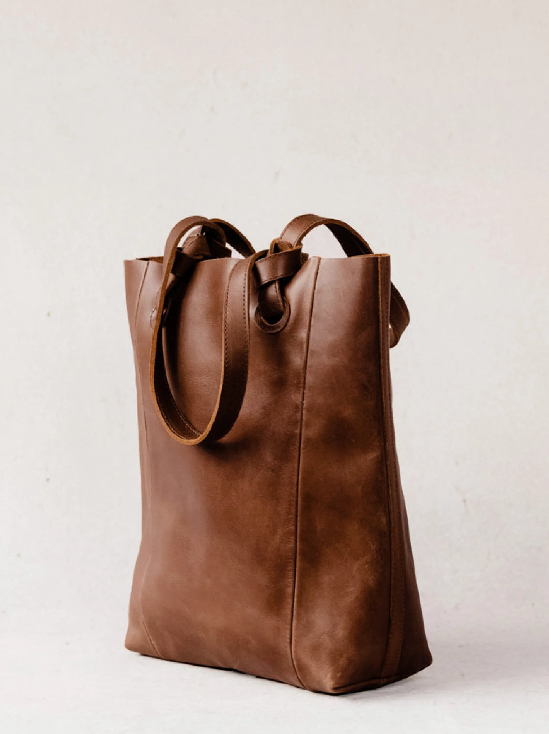 Able Cait Knotted Tote Whiskey Birch Bell Boutique