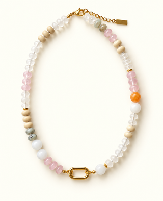 Keepsake Strand Necklace / Linen Light