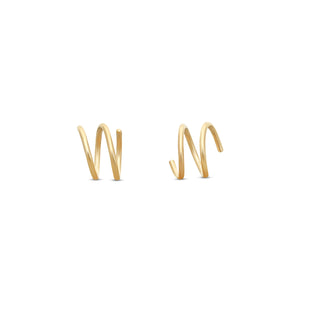 Cora Corkscrew Mini Hoops