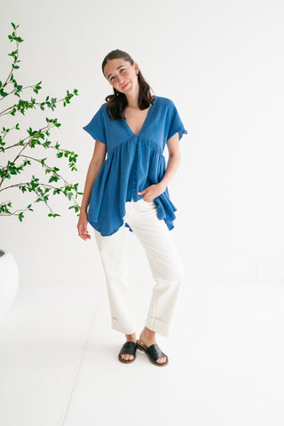 Morning Errands Babydoll Top