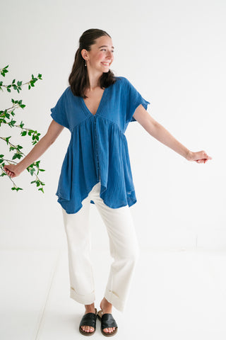 Morning Errands Babydoll Top